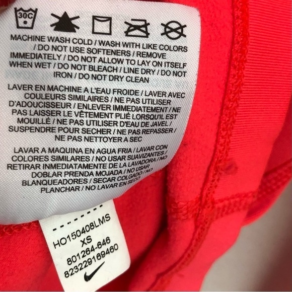 Nike Pro Dri-Fit Neon Cowl Neck Pullover - Picture 7 of 16